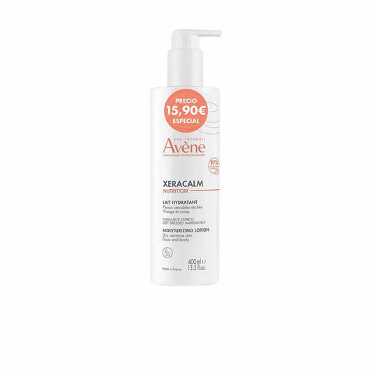 AVÈNE Xeracalm Pflegende Feuchtigkeitsmilch 400 ml für trockene und empfindliche Haut