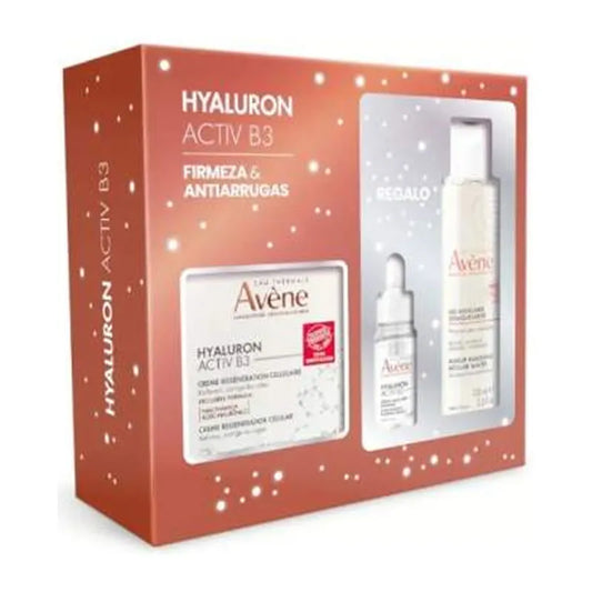 AVÈNE AVÈNE Hyaluron Activ B3 Creme 50 ml Set mit Serum 7 ml und Micellar Wasser 100 ml