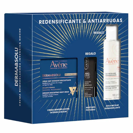 AVÈNE DermAbsolu Intensive Night Cream 40 ml Set 3 Stück Gesichtscreme