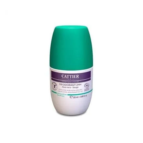 Cattier Paris Cattier Desodorante Roll-On Aloe 50 ml