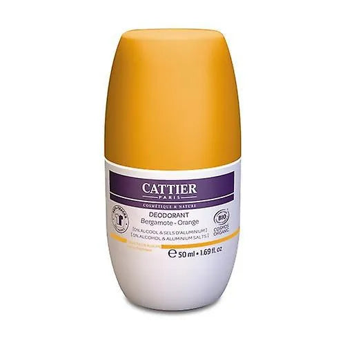 CATTIER PARIS Desodorante Roll-On Citrico 50 ml Deodorant ohne Aluminium Kosmetik