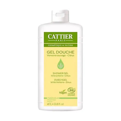 CATTIER PARIS Duschgel Verbena 1 Liter Gel Ducha Refrescante Kosmetik