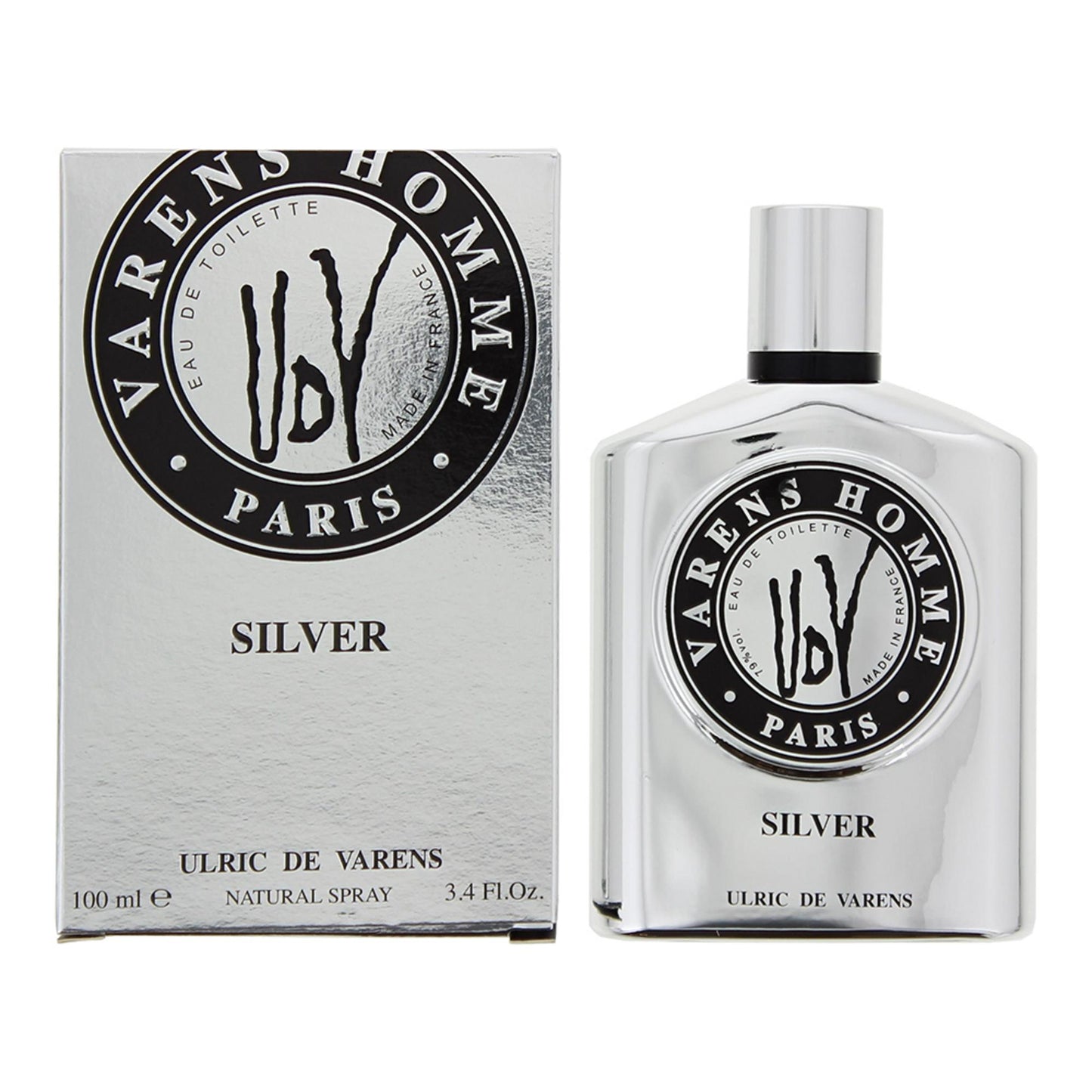 Ulric De Varens Ulric De Varens, UDV Silver, Eau de Toilette, Für Männer, 100 ml Regular
