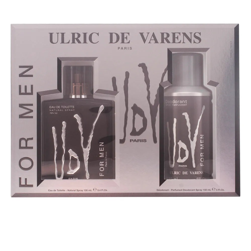 ULRIC DE VARENS ULRIC DE VARENS Men Eau de Toilette Spray 100 ml Set 2 Artikel Parfüm