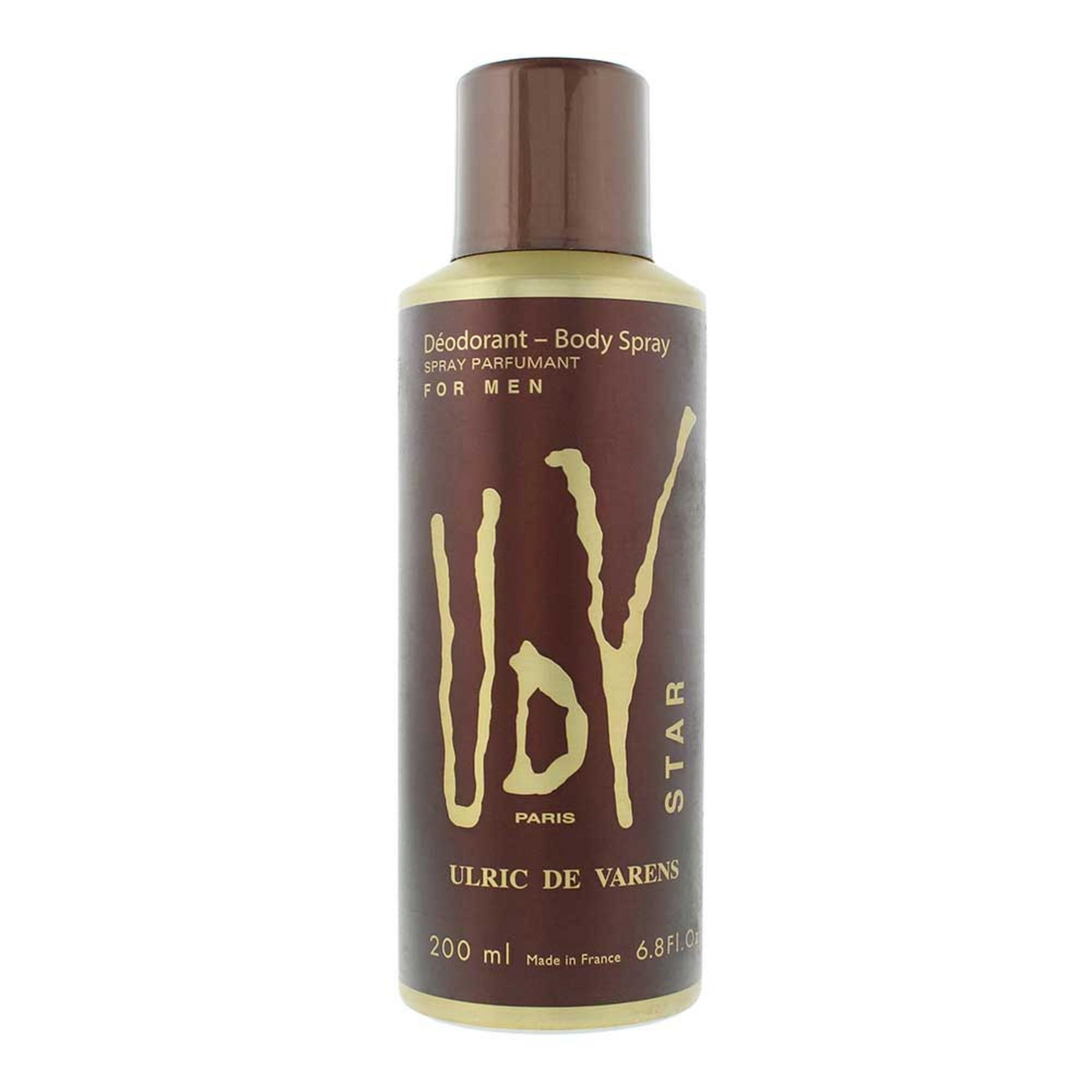 Ulric De Varens Ulric De Varens, Star, Duftspray, Für Männer, 200 ml Regular