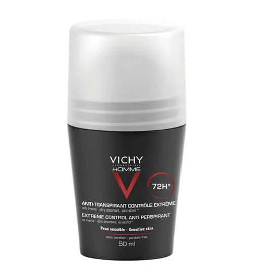VICHY VICHY Homme Intense Roll-On Anti-Perspirant 50 ml Deodorant für Herren Kosmetik