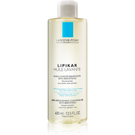 La Roche-Posay La Roche-Posay, Lipikar, Gegen Trockenheit, Reinigungsöl, Der ganze Körper, 400 ml *Tester