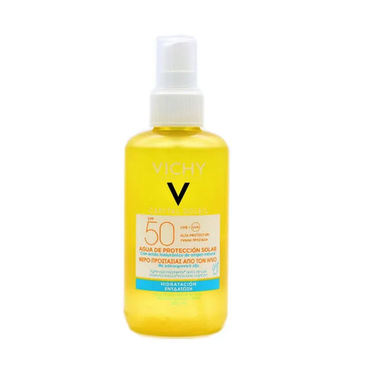 VICHY VICHY Capital Soleil Feuchtigkeitsspendendes Sonnenschutzwasser SPF 50 200 ml Gesichtscreme