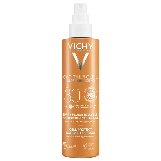 VICHY Capital Soleil Unsichtbares Fluid-Spray Sonnenschutz SPF 30 200 ml Kosmetik