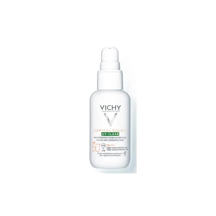 VICHY Capital Soleil Uv Clear Fluide Anti Imperfections Spf50+ 40 ml