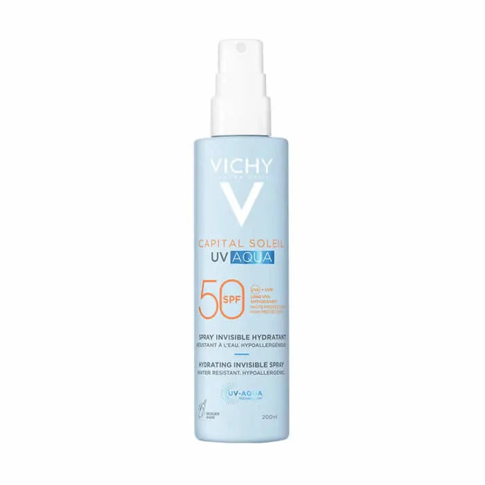 VICHY VICHY Capital Soleil UV Aqua Hydrating Invisible Spray SPF 50 Sonnenschutz 200 ml Kosmetik