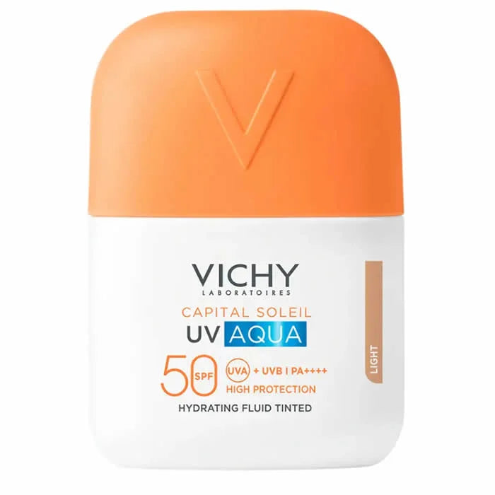 VICHY VICHY Capital Soleil UV Aqua Hydrating Fluid Tinted SPF 50+ 50 ml Light Haarfarbe