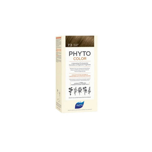 Phyto Phyto, Color, Permanente Haarfarbe, 7.3 Golden BLonde, 100 ml Regular