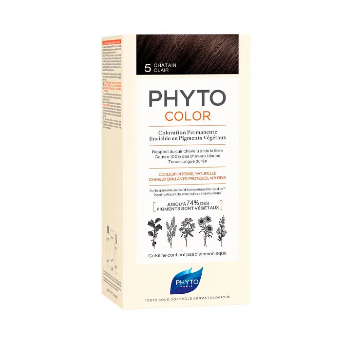 PHYTO PARIS Phyto Hair Colour By Phytocolor 5 Light Brown 180g