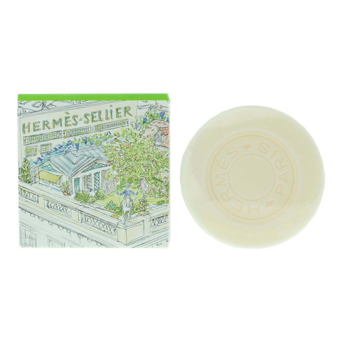 Hermes Hermes, Un Jardin Sur Le Toit, Hydratisierend, Seifenstück, 100 g Regular