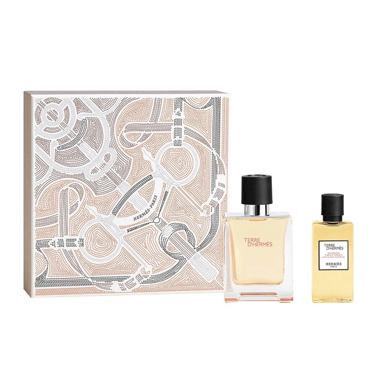 HERMÈS HERMÈS Terre d’Hermès Eau de Toilette 50 ml Spray und Duschgel 40 ml Set Parfüm