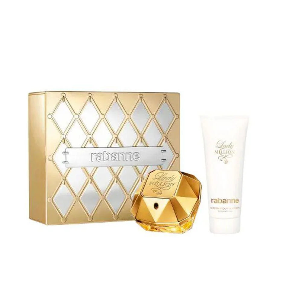 PACO RABANNE PACO RABANNE Lady Million Set Eau de Parfum 80 ml Sensual Körperlotion 100 ml Eau de Parfüm