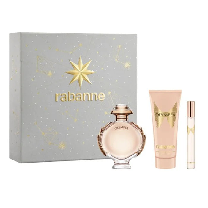 PACO RABANNE PACO RABANNE Olympéa Eau de Parfum Spray 80 ml Set 3 Artikel Parfüm