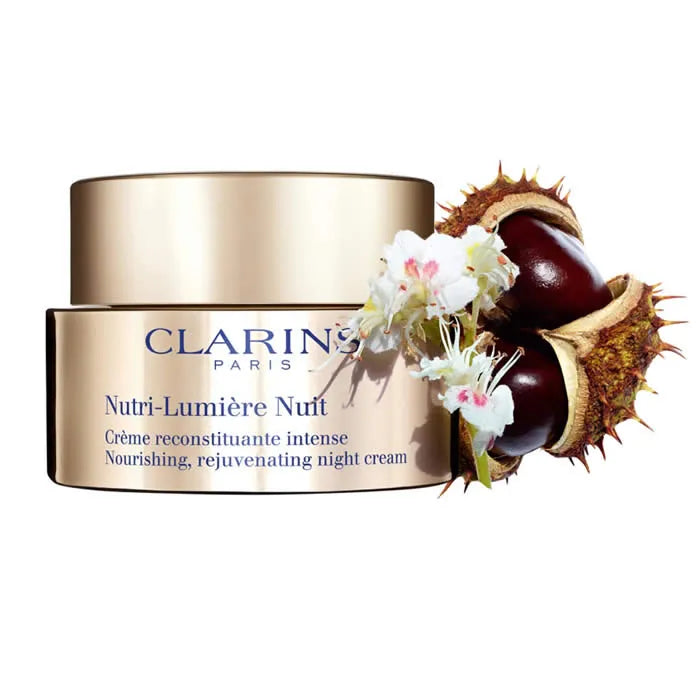 CLARINS Clarins Nutri-Lumière Nuit Nährende Anti-Age Nachtcreme 50 ml Gesichtscreme