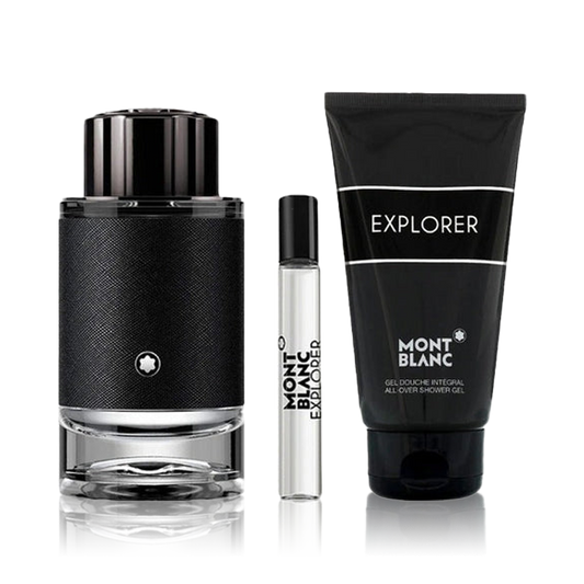 MONTBLANC MONTBLANC Explorer Set Eau de Parfum 100 ml Duschgel 100 ml 2 Mini 7,5 ml Parfüm
