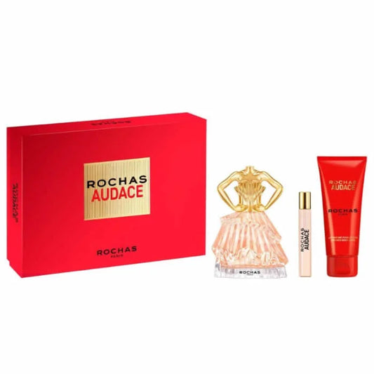 ROCHAS ROCHAS Audace Eau de Parfum Spray 90 ml Set 3 Artikel Parfüm
