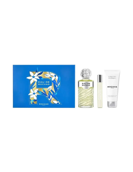 ROCHAS ROCHAS Eau Rochas Eau de Toilette 100 ml Leche Corporal 100 ml Toilette 20 ml Kosmetik