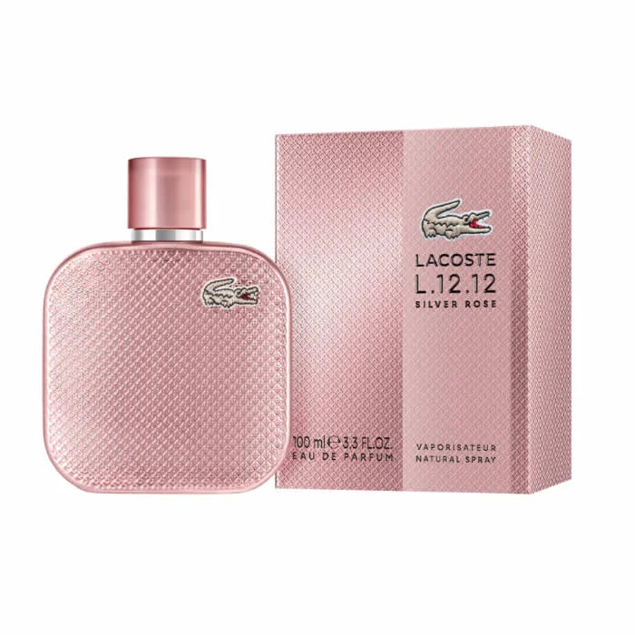 LACOSTE LACOSTE L.12.12 Silver Rose Eau de Parfum Spray 100 ml Parfüm
