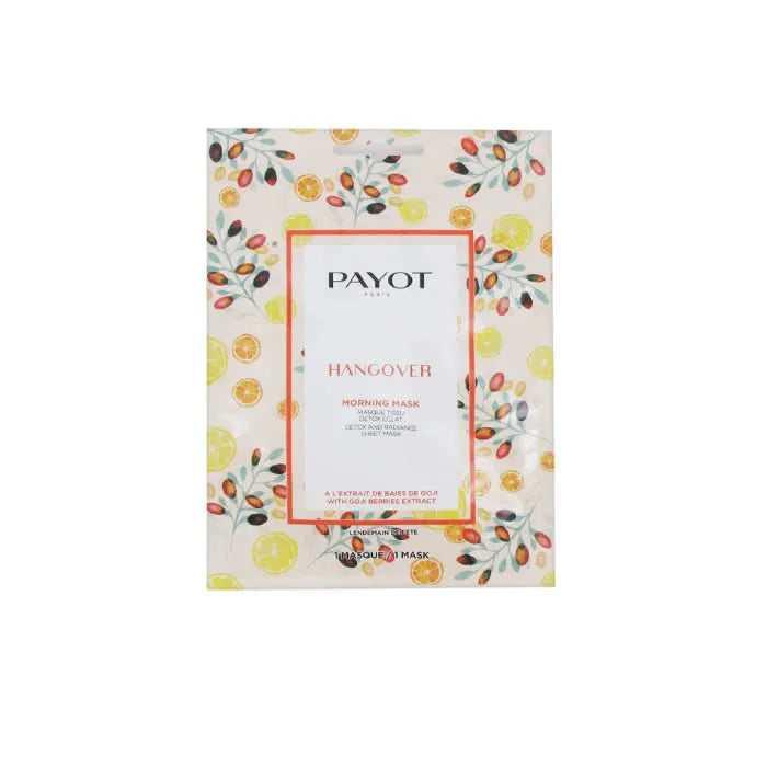 PAYOT PAYOT Hangover Detox Stoffmaske für Ausstrahlung Gesichtspflege Maske Kosmetik