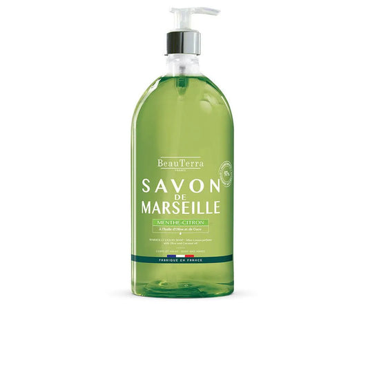 BEAUTERRA Marseille Jabón Menta-Limón 1000 ml Kosmetik