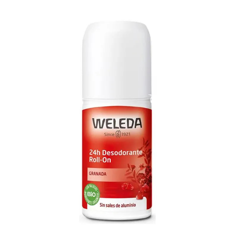 WELEDA WELEDA Granatapfel Roll-On Deodorant 50 ml natürlicher Schutz ohne Aluminium