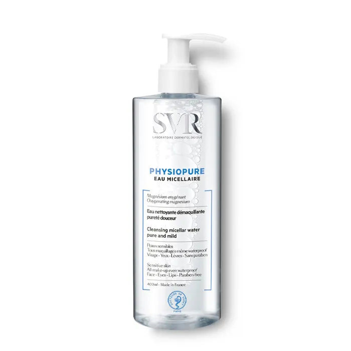 SVR SVR Physiopure Eau Micellaire 400 ml Mizellenwasser Reinigungslösung Kosmetik