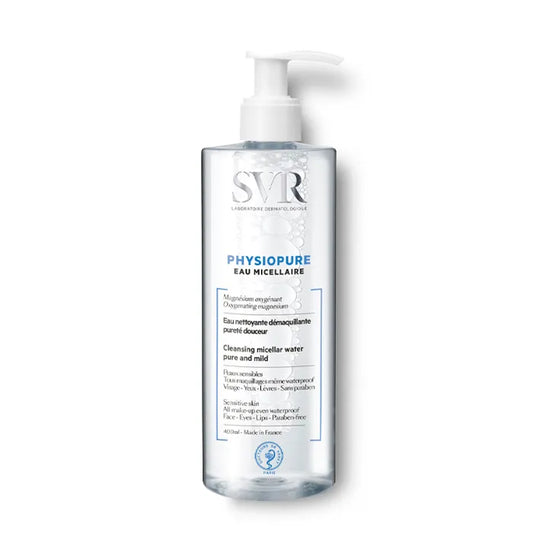 SVR SVR Physiopure Eau Micellaire 400 ml Mizellenwasser Reinigungslösung Kosmetik