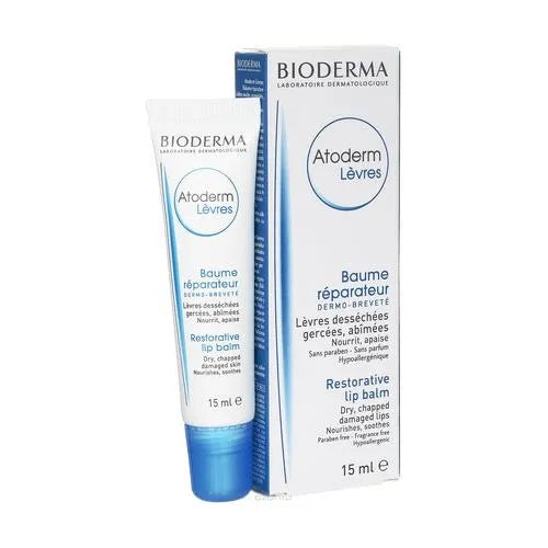 BIODERMA BIODERMA Atoderm reparierender Lippenbalsam 15 ml pflegender Schutz für trockene Lippen Kosmetik