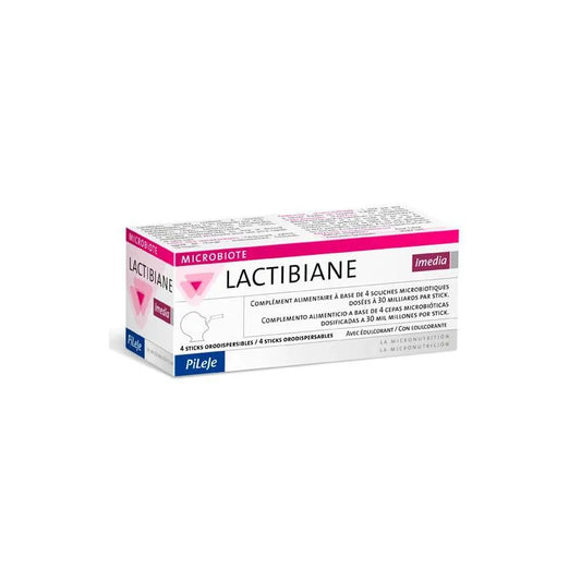 PILEJE Lactibiane Imedia 4 Sticks Nahrungsergänzungsmittel Kosmetik
