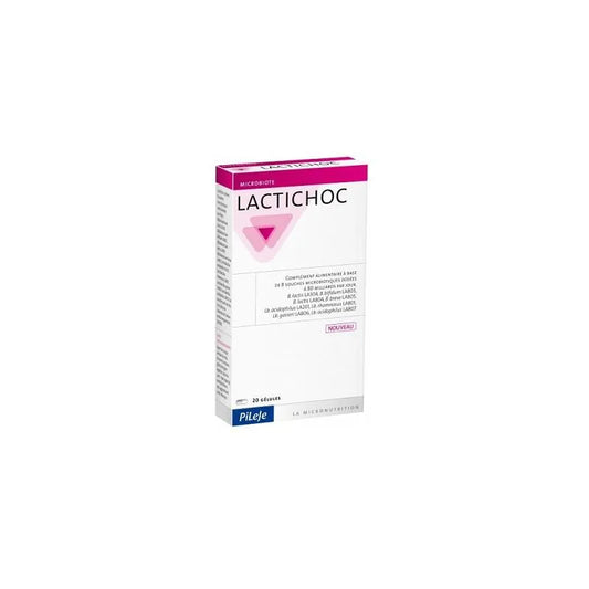 PILEJE Lactichoc 20 Kapseln Nahrungsergänzungsmittel Kosmetik