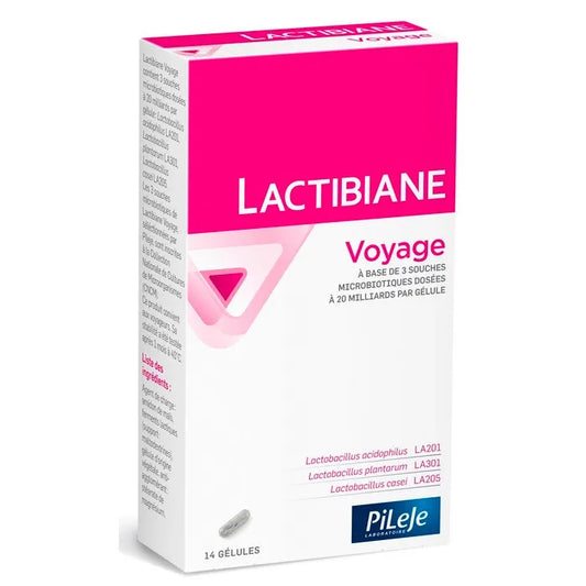 PILEJE Lactibiane Voyage 14 Kapseln Nahrungsergänzung Kosmetik
