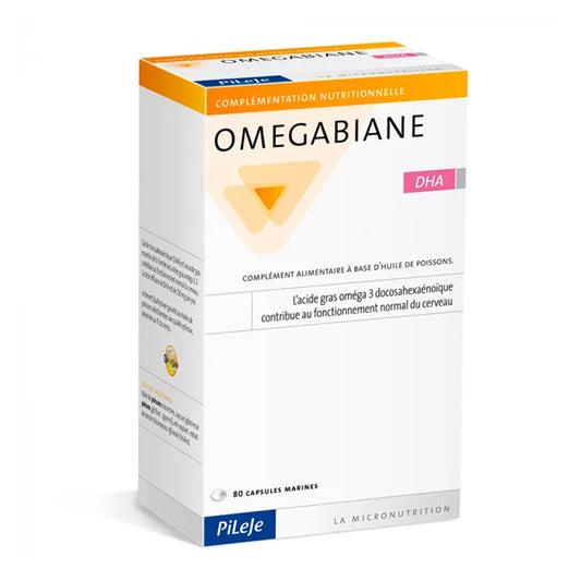 Pileje Omegabiane Dha 80 Kapseln
