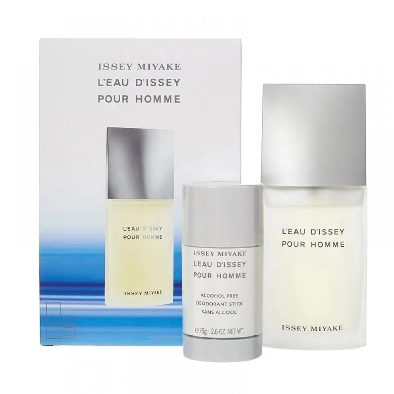 ISSEY MIYAKE ISSEY MIYAKE L'eau D'issey Pour Homme Eau de Toilette 75 ml Spray und Deodorant Stick 75 Parfüm