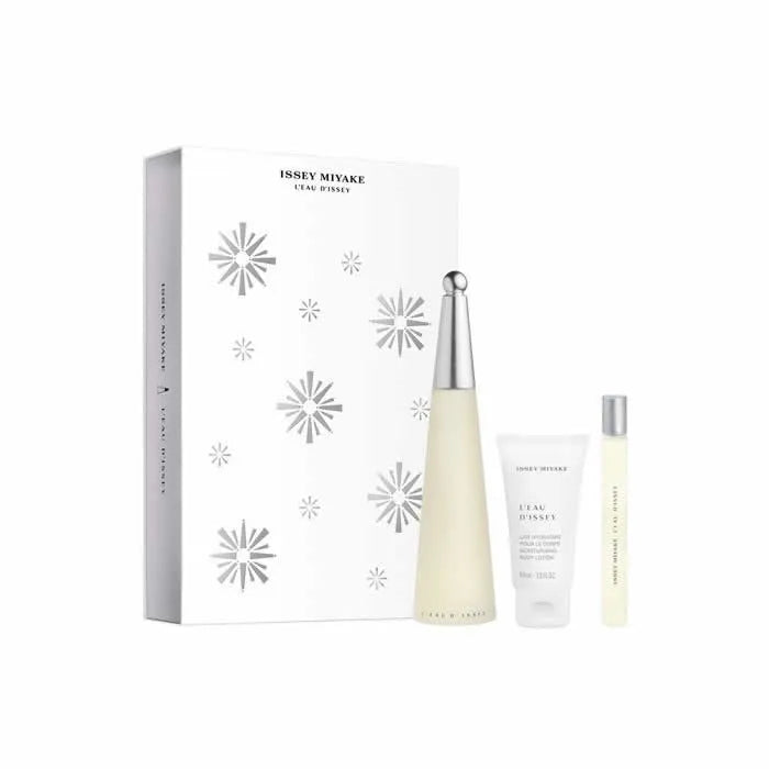 ISSEY MIYAKE ISSEY MIYAKE L'Eau D'Issey Eau de Toilette Spray 100 ml Set 3 Artikel Parfüm