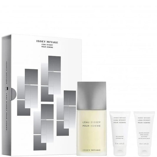 ISSEY MIYAKE ISSEY MIYAKE D'issey Homme Eau de Toilette 125 ml Gel Ducha 50 ml After Shave 50 ml Set Parfüm