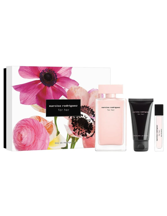 NARCISO RODRIGUEZ NARCISO RODRIGUEZ For Her Eau de Parfum Spray 100 ml Set Parfüm