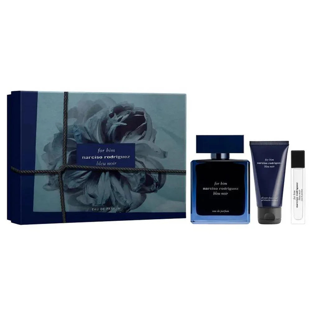 NARCISO RODRIGUEZ Narciso R For Him Bleu Noir Duschgel 50 ml und Eau de Parfum 10 ml Set Parfüm