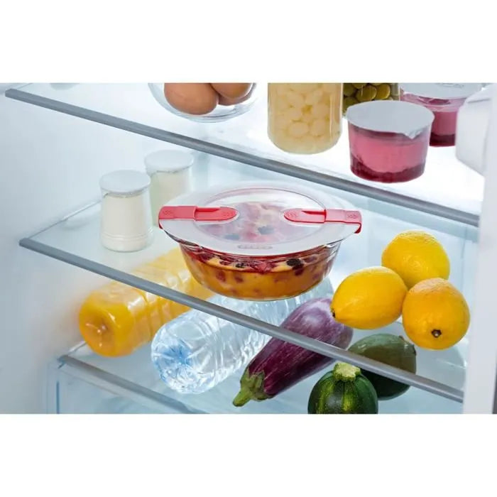 Pyrex Cook & Heat Glasbehälter 1,1 L – 3er-Set mit Deckel & Dampfventil