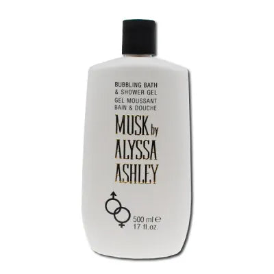 ALYSSA ASHLEY ALYSSA ASHLEY Musk Bubbling Bath and Shower Gel 500 ml Bade- und Duschgel