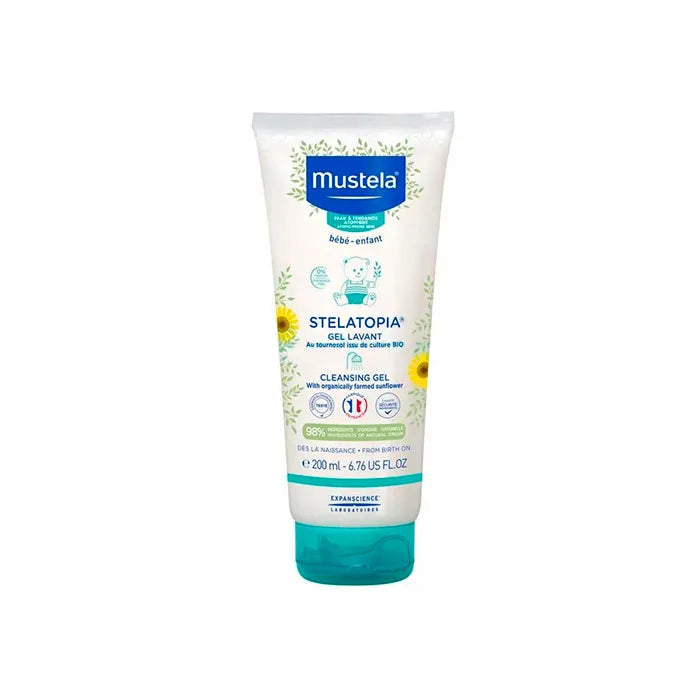MUSTELA MUSTELA Stelatopia Waschcreme 200 ml Reinigung für empfindliche Haut