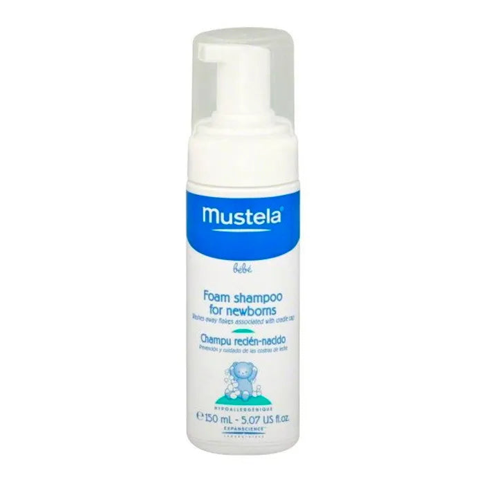 MUSTELA MUSTELA Shampoo für Neugeborene 150 ml sanfte Reinigung für empfindliche Babyhaut