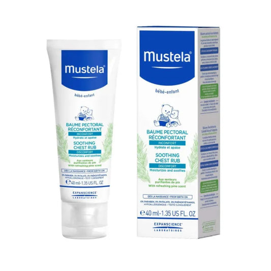 MUSTELA MUSTELA Soothing Chest Rub 40 ml Beruhigender Brustbalsam Kosmetik