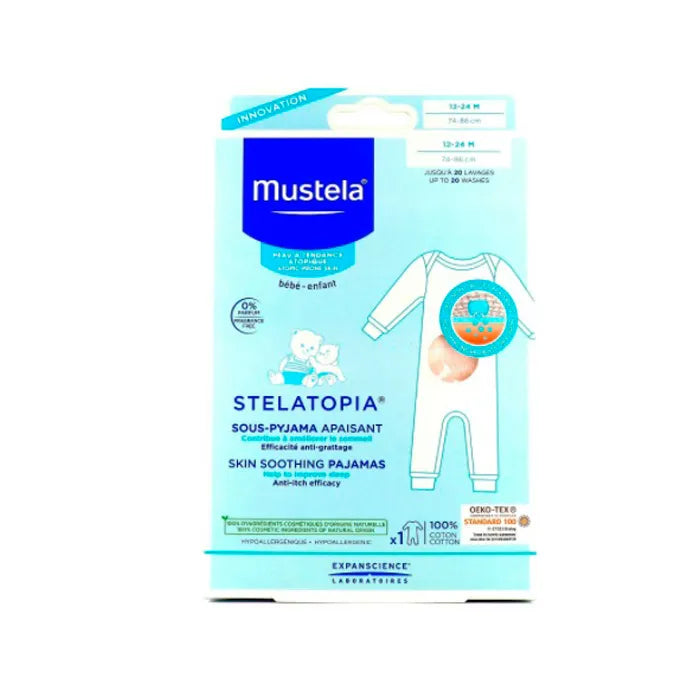 MUSTELA MUSTELA Stelatopia Beruhigender Schlafanzug für Babys 12-24 Monate Kosmetik