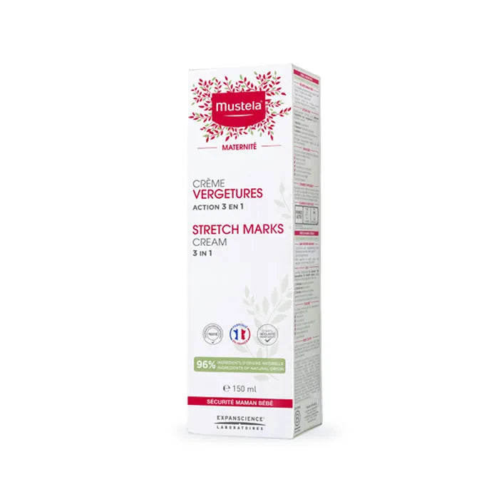 MUSTELA Cream Prevention Stretch Marks Action 3 In 1 150 ml