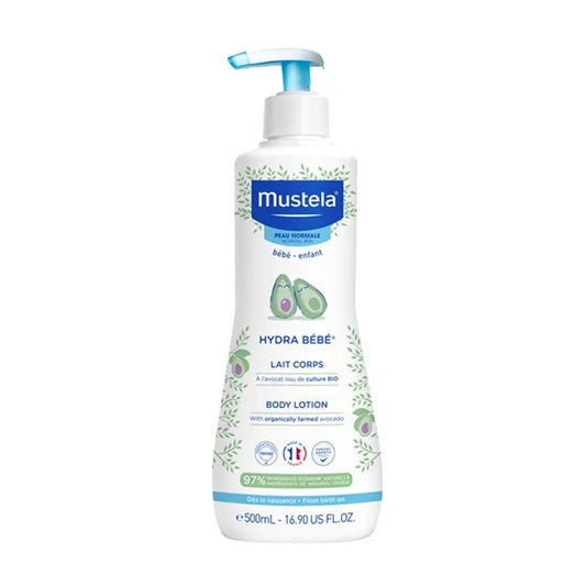 MUSTELA Hydra Bebé Körperpflege 500 ml Lotion für Baby und Kind Kosmetik